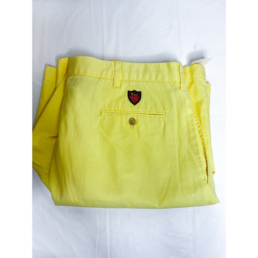 Polo Golf Ralph Lauren Yellow Shorts 40 NWT - Picture 3 of 11